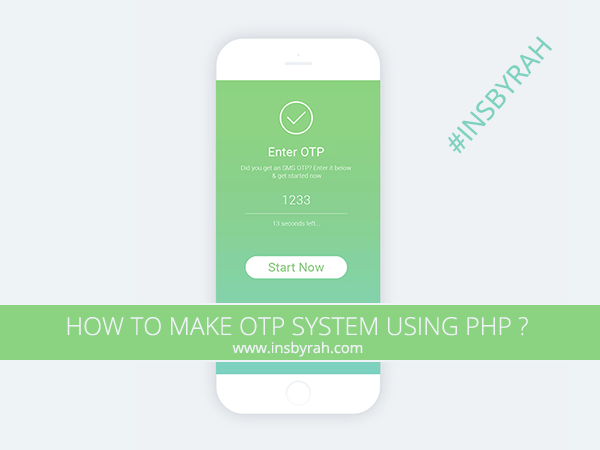 How to make otp system in php
