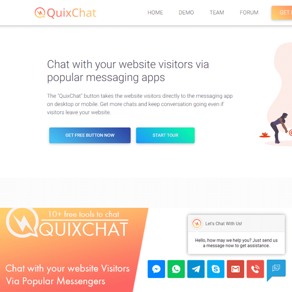 Download Quix Chat Pro WordPress Chat Plugin