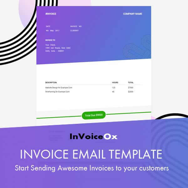 Best Email Template to Send Invoice